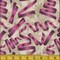 Mook Fabrics Christmas Pink Ribbons Silver Snowflakes 100% Cotton Fabric By the yard